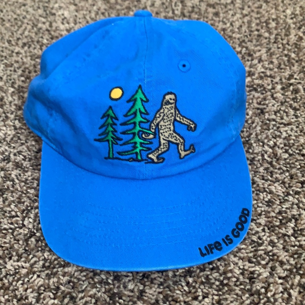 Life is good bigfoot hat